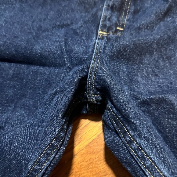 Wrangler Regular Fit Medium Wash Straight Leg Jeans Men’s Size 46 x 30 Y2K - Picture 7 of 14